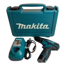 ♭♭ MAKITA マキタ 10.8V　充電式震動ドライバドリル　充電池1個、充電器、ケース付 HP330D ブルー Bランク
