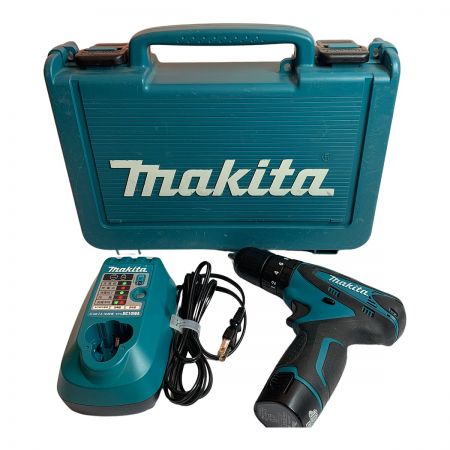  MAKITA マキタ 10.8V　充電式震動ドライバドリル　充電池1個、充電器、ケース付 HP330D ブルー