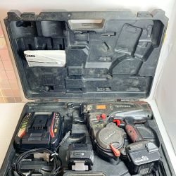 ♭♭ MAX マックス 鉄筋結束機　リバータイア　14.4V RB-440T 充電器・充電池2個・ケース付 キズ、ヨゴレ、記名あり Cランク