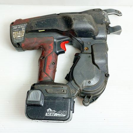  MAX マックス 鉄筋結束機　リバータイア　14.4V RB-440T 充電器・充電池2個・ケース付 キズ、ヨゴレ、記名あり