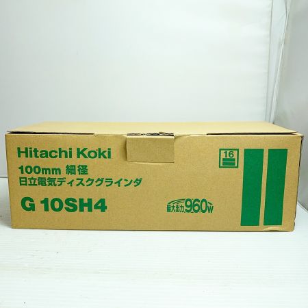  HITACHI 日立 100mm 細径　日立電気ディスクグラインダー G10SH4