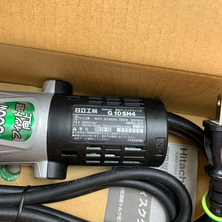  HITACHI 日立 100mm 細径　日立電気ディスクグラインダー G10SH4