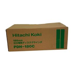 ♭♭ HITACHI 日立 180ｍｍ電気ディスクグラインダ　コード式 PDH-180 シルバー 2006年製 Sランク