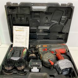 ♭♭ MAX マックス 鉄筋結束機　リバータイア　14.4V RB-440T 充電器・充電池2個・ケース付 Bランク