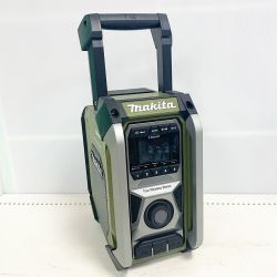 ♭♭ MAKITA マキタ 充電式ラジオ　本体のみ　ACアダプタ欠品 MR005G オリーブ 40Vmax対応 Aランク