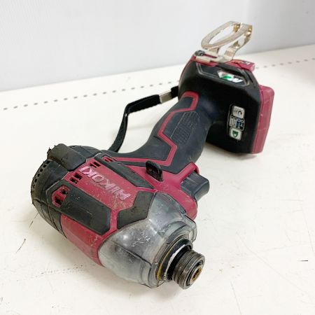  HiKOKI ハイコーキ コードレスインパクトドライバ　充電器　充電池2個　ケース　DC36V WH36DC パープル