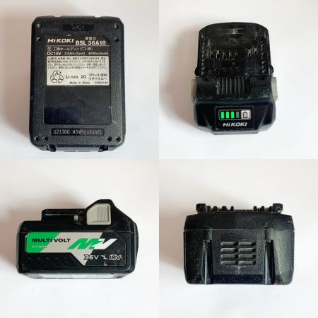  HiKOKI ハイコーキ 100mm コードレスディスクグラインダー G3610DA 充電器1個付