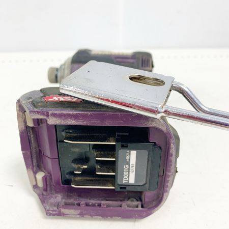  MAKITA マキタ 40V　充電式インパクトドライバ　本体のみ TD001G パープル