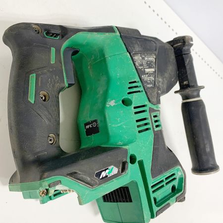  HiKOKI ハイコーキ コードレスロータリハンマドリル DH36DPA グリーン 充電器・充電池2個・ケース付　ビット多数あり