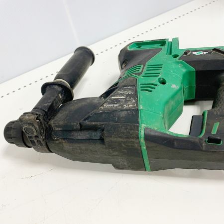  HiKOKI ハイコーキ コードレスロータリハンマドリル DH36DPA グリーン 充電器・充電池2個・ケース付　ビット多数あり