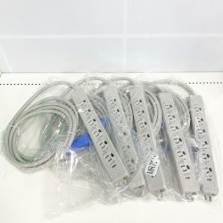 ♭♭  横型OA抜け止め接地タップ6個口×5個入 MR7906NT3  Nランク