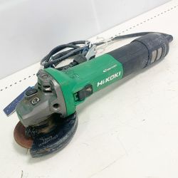 ♭♭ HiKOKI ハイコーキ 電子ディスクグラインダ　2022.7製造　本体のみ コード式 白いヨゴレあり G10BYE2 グリーン Bランク
