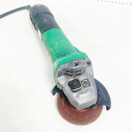  HiKOKI ハイコーキ 電子ディスクグラインダ　2022.7製造　本体のみ コード式 白いヨゴレあり G10BYE2 グリーン