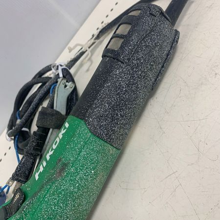  HiKOKI ハイコーキ 電子ディスクグラインダ　2022.7製造　本体のみ コード式 白いヨゴレあり G10BYE2 グリーン
