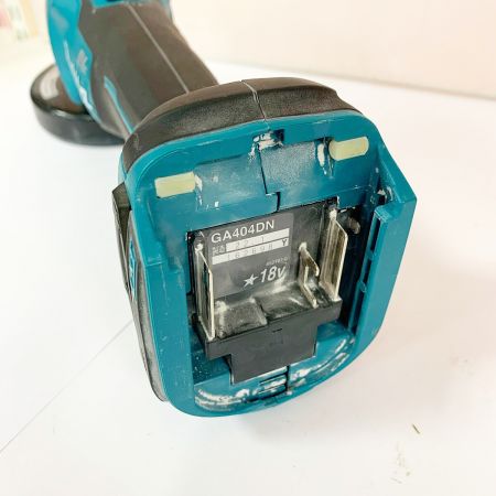  MAKITA マキタ 100mm 充電式ディスクグラインダ　本体のみ GA404DN ブルー 20221.1製造