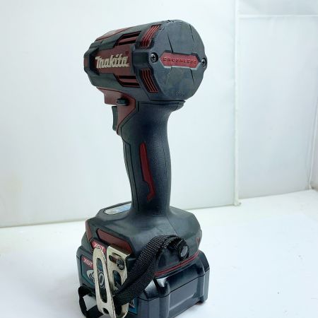 MAKITA マキタ 充電式インパクトドライバ 40V TD001GRDX レッド ケース、充電器、充電池2個付｜中古｜なんでもリサイクルビッグバン