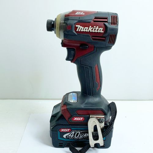 中古】 MAKITA マキタ 充電式インパクトドライバ 40V TD001GRDX レッド