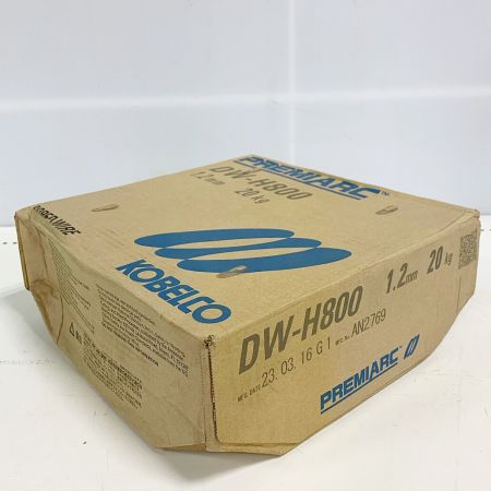  KOBELCO PREMIARC CORED WIRE 半自動溶接用ワイヤー DW-H800 1.2㎜　20㎏