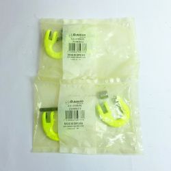 ♭♭ グネボ カップリングリンク　2個セット　未使用品 G-8-10 イエロー Nランク