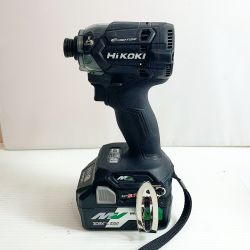 ♭♭ HiKOKI ハイコーキ コードレスインパクトドライバ　本体+バッテリー1個 WH36DC ブラック Bランク