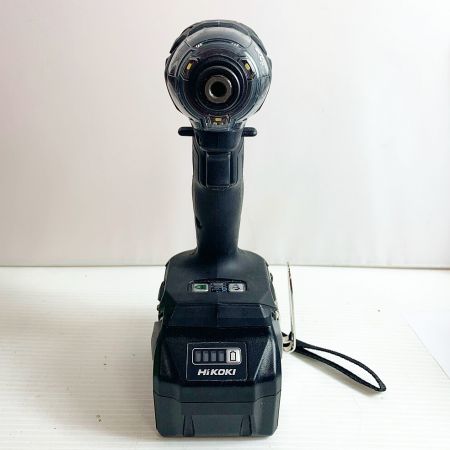  HiKOKI ハイコーキ コードレスインパクトドライバ　本体+バッテリー1個 WH36DC ブラック