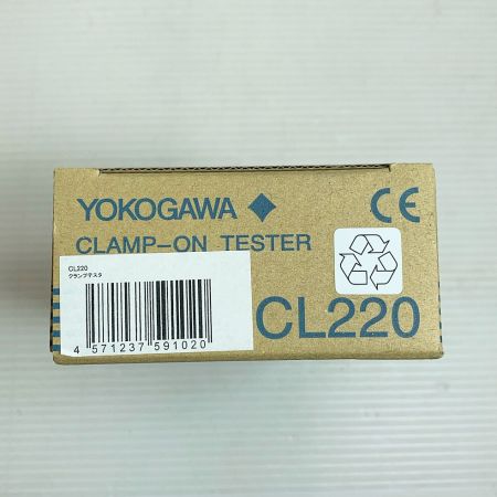  横河計測 CLAMP-ON TESTER  クランプ電流計 CL220
