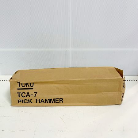  TOKU ピックハンマー　未使用品　長期保管品　一部サビあり TCA-7 レッド