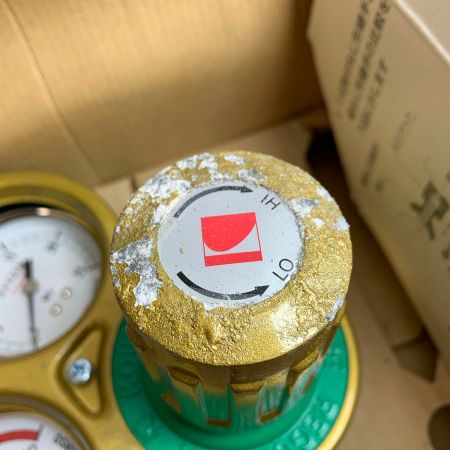  小池酸素株式会社 セフティゴールドⅢ　酵素用/アセチレン用  SGⅢ-1+SGⅢ-2 長期保管品　キズ、ヨゴレあり