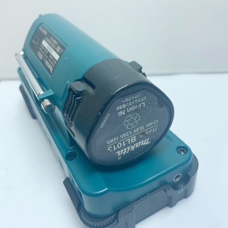 MAKITA マキタ 充電式ラジオ　&　充電器　10.8Vバッテリー×2 BL1013 ブルー