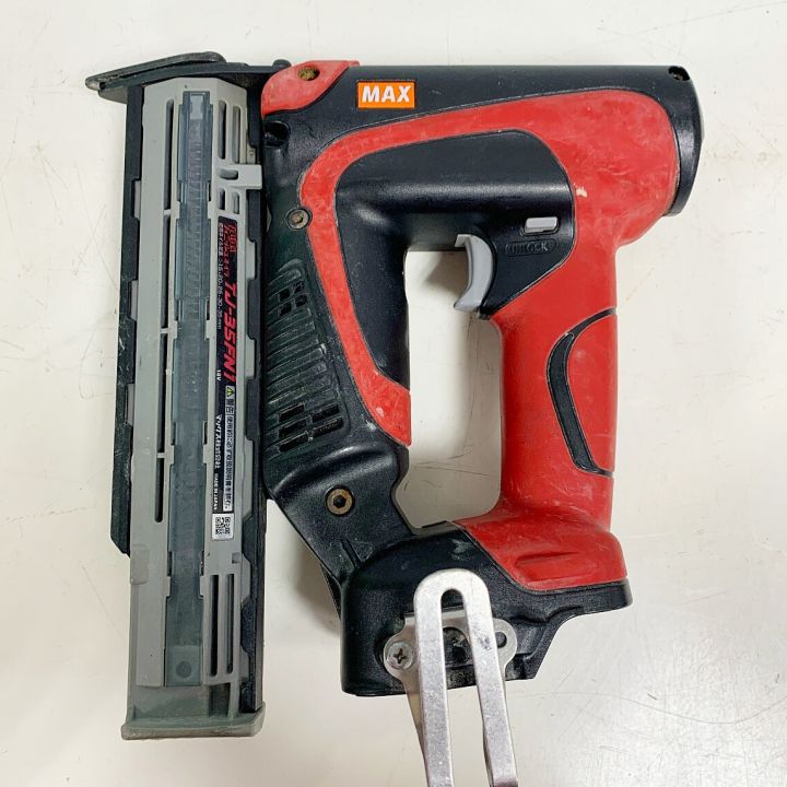 MAX マックス 充電式フィニッシュネイラ 18V TJ-35FN1 レッド｜中古｜なんでもリサイクルビッグバン