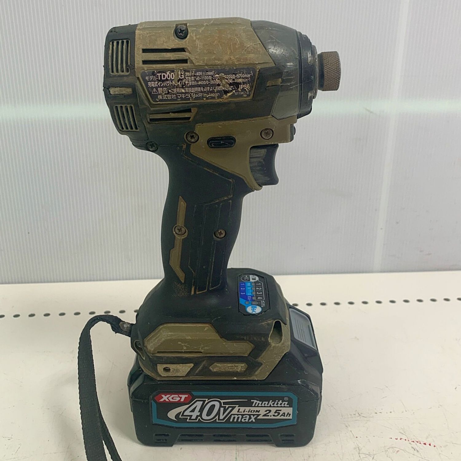 中古】 MAKITA マキタ 充電式インパクトドライバ 40V TD002G