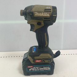 ♭♭ MAKITA マキタ 充電式インパクトドライバ　40V TD002G バッテリー1個（充電回数11回）付 Cランク