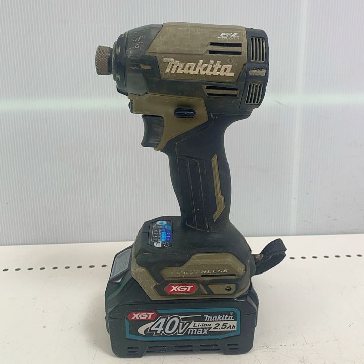 MAKITA マキタ 充電式インパクトドライバ 40V TD002G バッテリー1個（充電回数11回）付｜中古｜なんでもリサイクルビッグバン