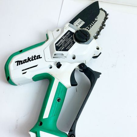  MAKITA マキタ 100ｍｍ　充電式ハンディソー　充電器・充電池（4.0AH/1.5AH)2個付 MUC100D ホワイト
