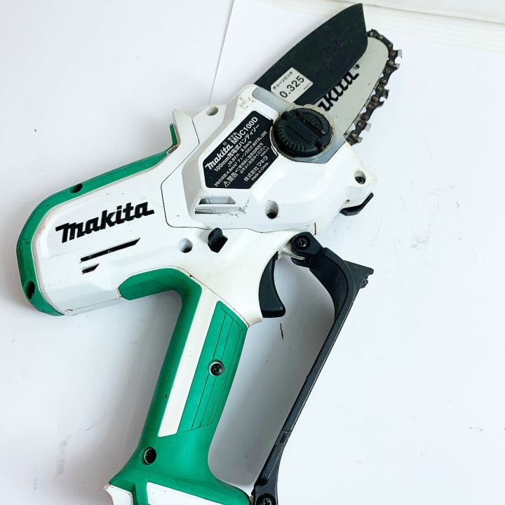 MAKITA マキタ 100ｍｍ 充電式ハンディソー 充電器・充電池（4.0AH/1.5AH)2個付 MUC100D  ホワイト｜中古｜なんでもリサイクルビッグバン