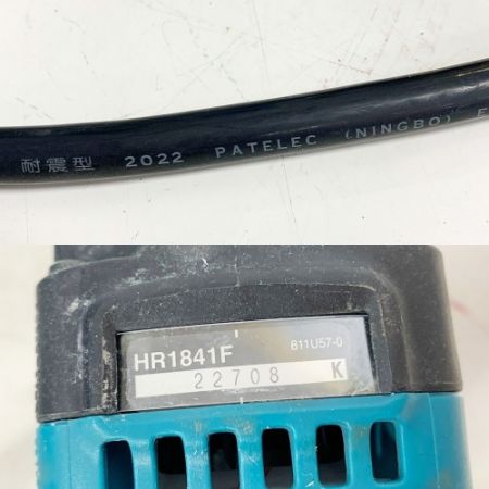  MAKITA マキタ 18mmハンマドリル　コード式　100Vケース付 HR1841F ブルー