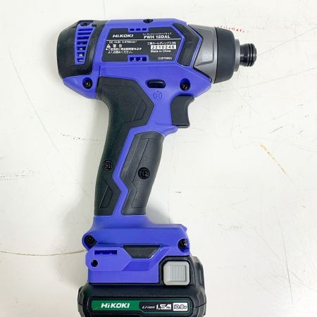  HiKOKI ハイコーキ インパクトドライバ FWH12DAL 充電器・充電池2個・ケース付 