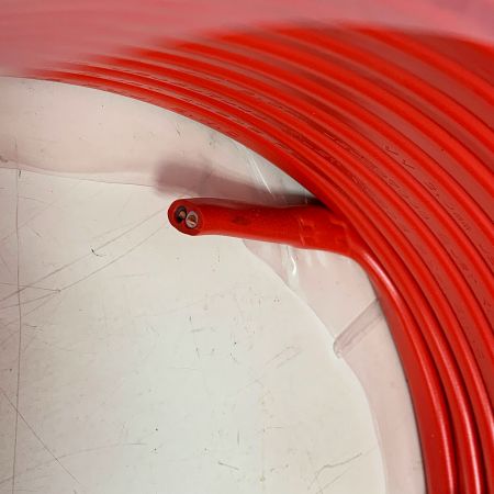  富士電線工業(FUJI ELECTRIC WIRE) VVFケーブル　2×2.0ｍｍ　100M　12㎏ レッド