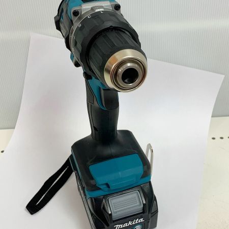  MAKITA マキタ 充電式ドライバドリル　40V DF002GRDX ブルー 充電器・充電池2個・ケース付