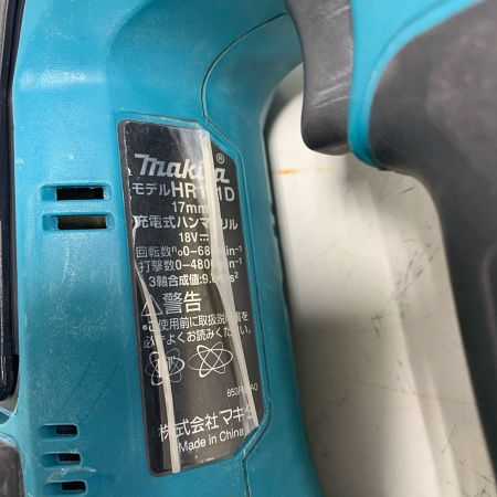  MAKITA マキタ 17ｍｍ充電式ハンマドリル HR171D