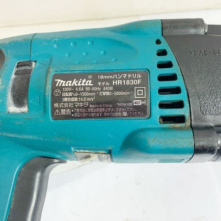  MAKITA マキタ 18mm　ハンマドリル　本体のみ HR1830F