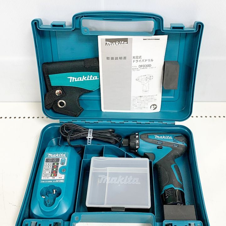 Makita 充電器 結わえ SK100 & ドライバー DF030D Makita 充電器 結わえ SK100 & ドライバー DF030D