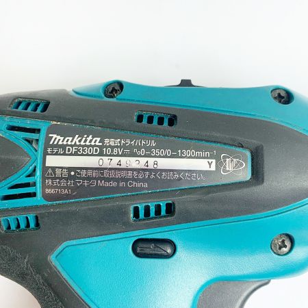  MAKITA マキタ  ドライバドリル　　充電池1個付 10.8v 　ホルスター付 DF330D