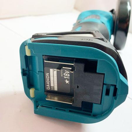 MAKITA マキタ 充電式ディスクグラインダ GA404DN ブルー 2023.6製造　本体のみ