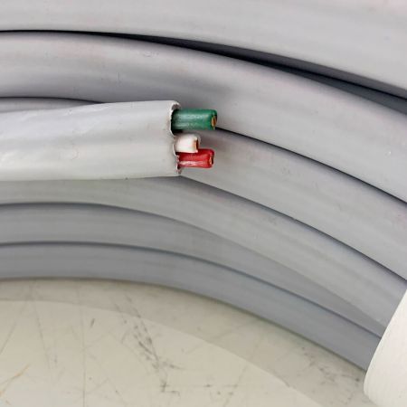  YAZAKI ソフトEM　600V　EEF/F　3×2.0　赤白緑