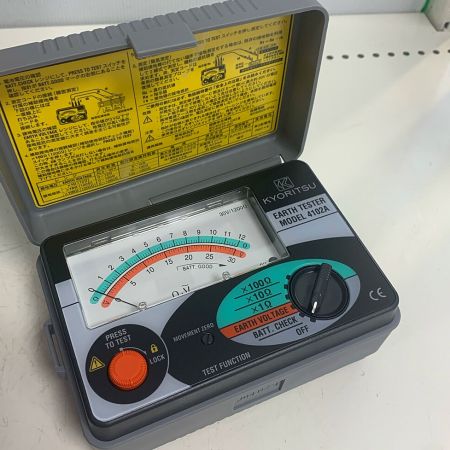  KYORITSU 共立　接地抵抗計　 4102A-H 2022年製