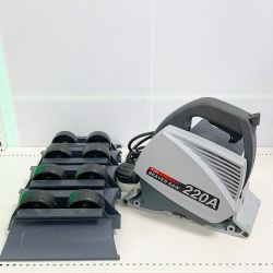 ♭♭ アサダ ビーバーソー　BEAVER SAW 220A マルノコ式パイプ切断器 Aランク