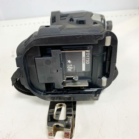  MAKITA マキタ 充電式インパクトドライバ　18V　付属品完備 TD173DRGX ブラック バッテリー充電回数1回/2回
