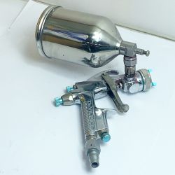 ♭♭ DEVILBISS エアブラシ　FUN シルバー Bランク