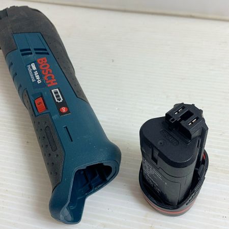  BOSCH ボッシュ コードレス式マルチツール　充電器・充電池2個・ケース付 GMF10.8V-Li ネイビー